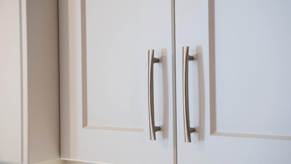 Close-up of cabinet doors by Sarnia Cabinets.