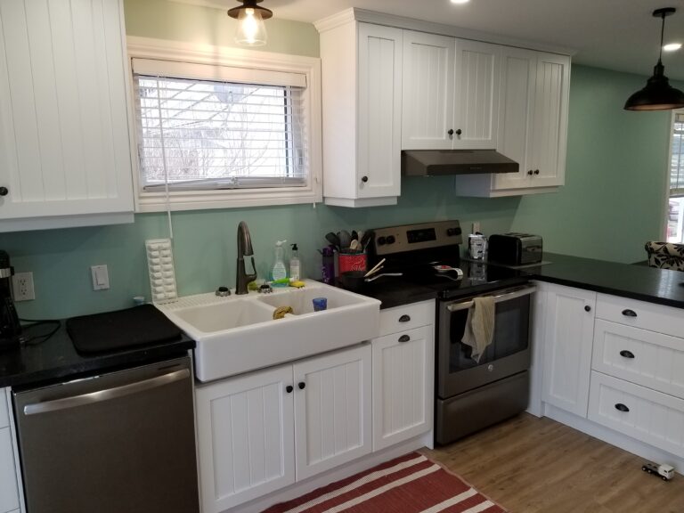 Sarnia seafoam kitchen colour